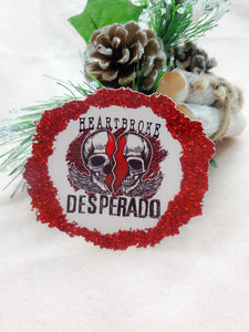 Heartbroke Desperado Sticker